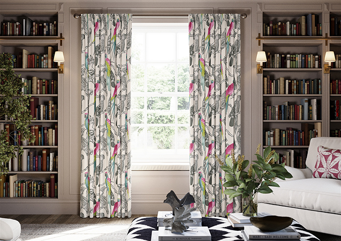 Aviary, Begonia - Made to Measure Curtains - Image 3